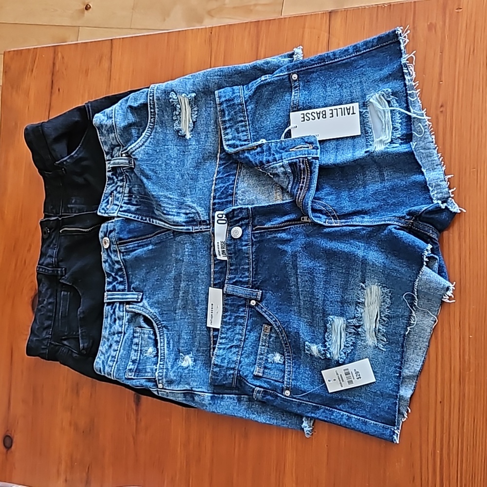 Size 9 refuge denim bundle of 3 pairs of denim women's shorts